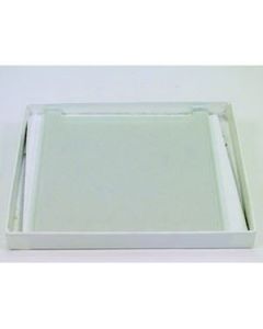 Cytiva Notched Plate, 10 5 L x 10cm W, Glass, For use Min Vertical Gel Electrophoresis Unit